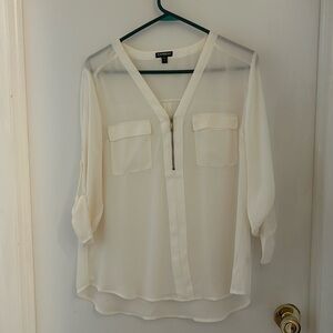 Cream Express Blouse